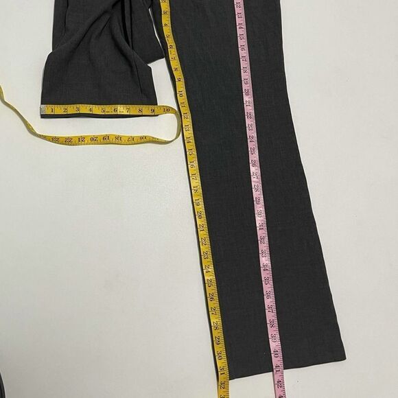 Charter Club Belted Trouser Pants Charcoal Gray 4 - Picture 7 of 13